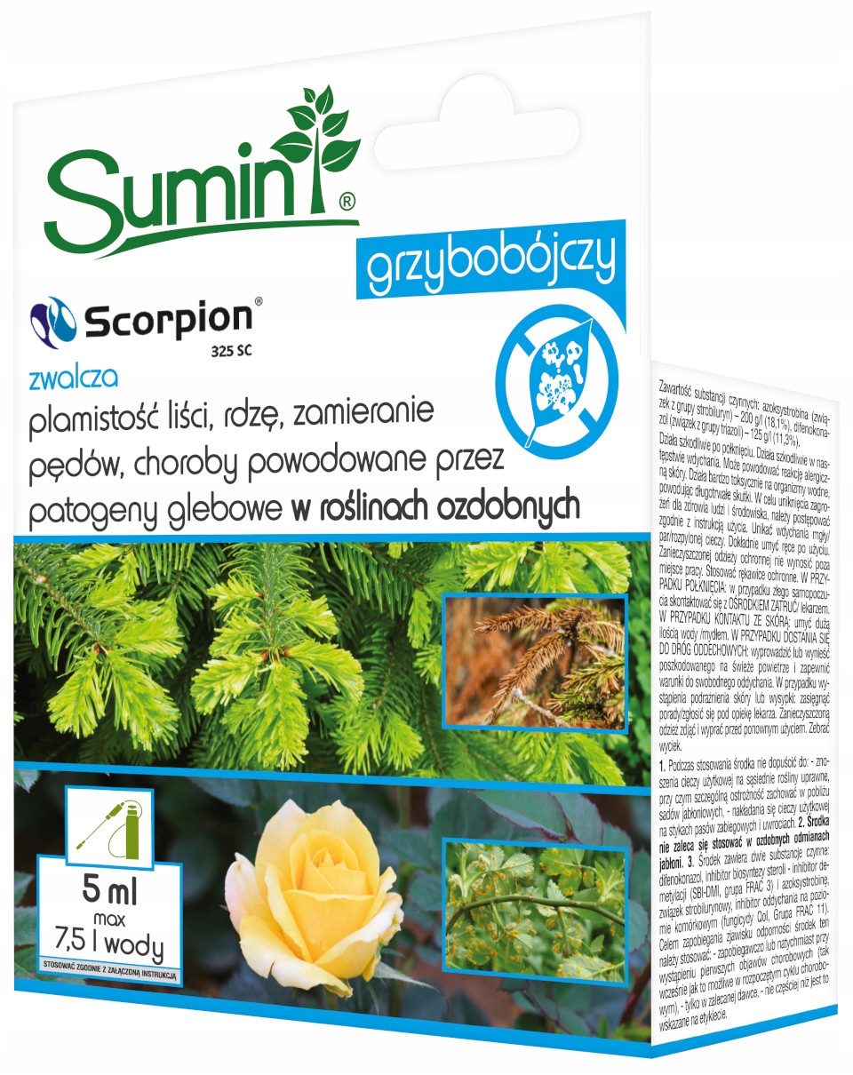 

Sumin Scorpion 325 Sc grzybobójczy plamistość 5 ml