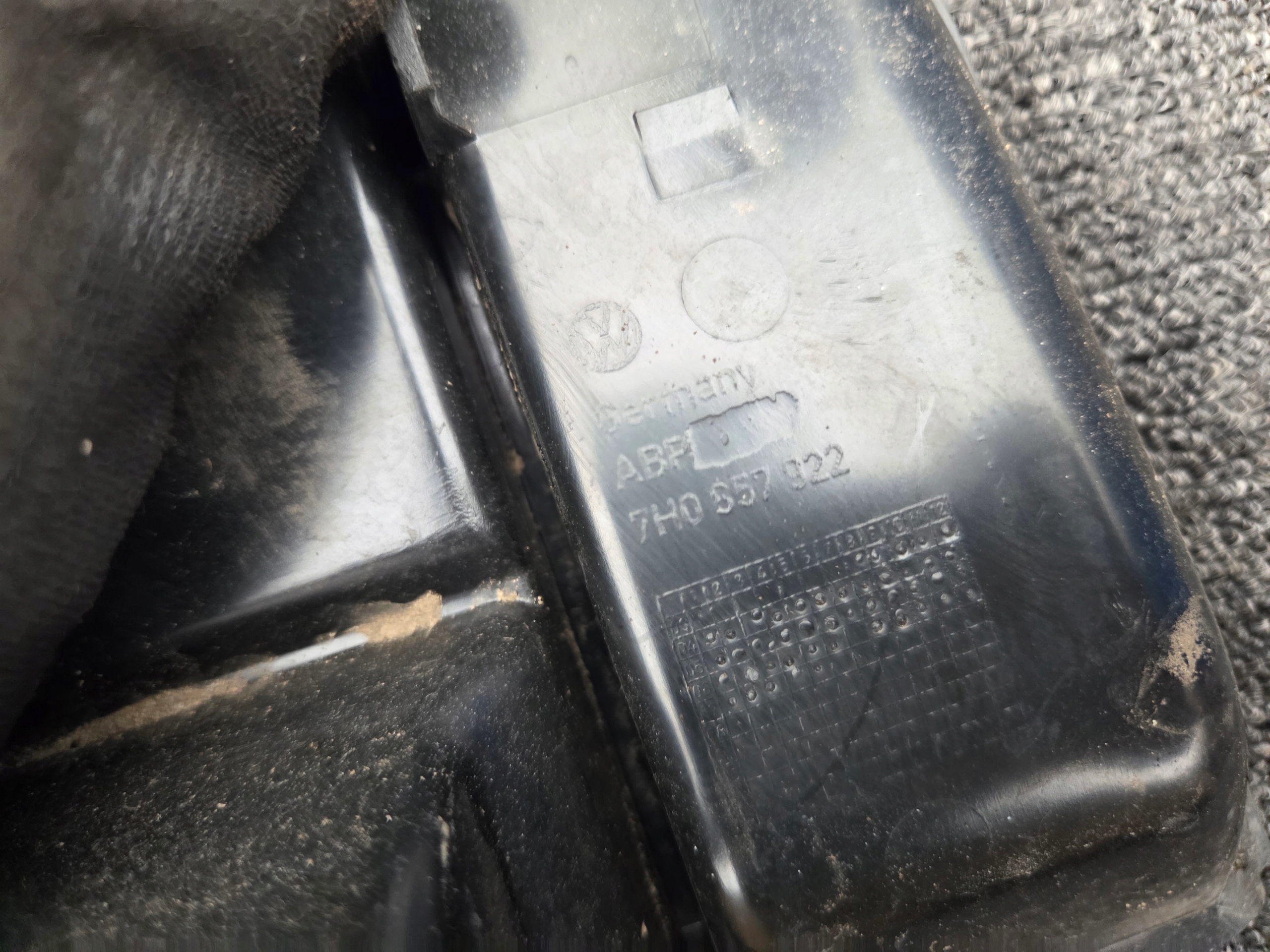 Abdeckung, Hutablage konsole Volkswagen TRANSPORTER T5 7H0857922