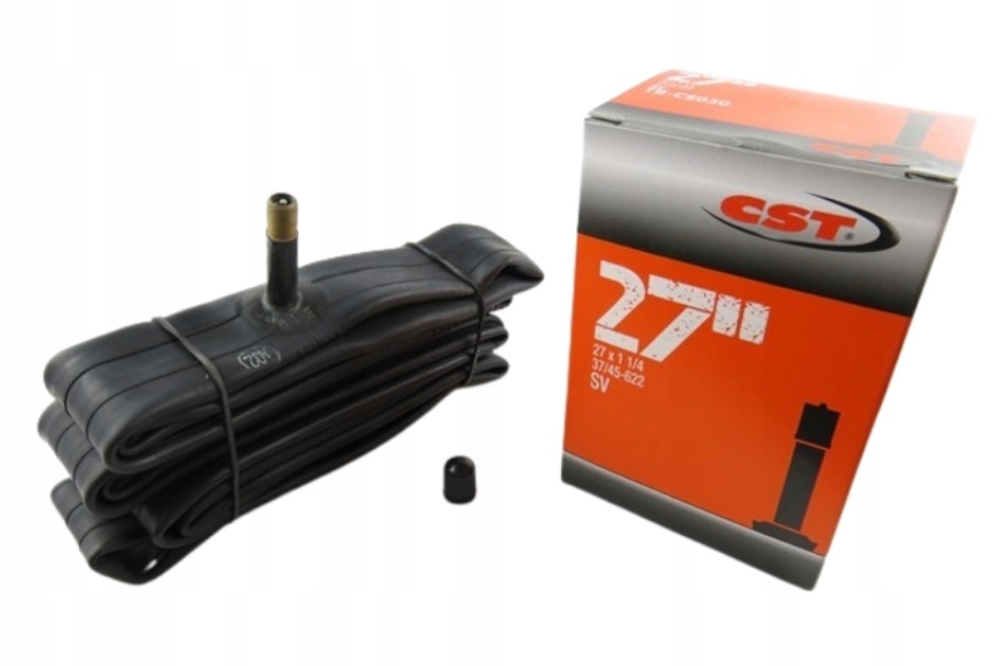 

Dętka do roweru Cst 27x1 1/4 Av Sv samochodowy