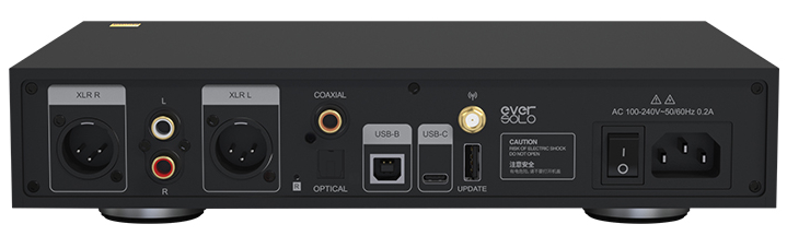 EverSolo DAC-Z8 (Czarny) - Bluetooth DAC/AMP | DSD512 Native | MQA Model DAC-Z8