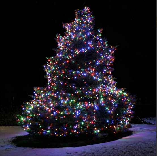 MOCNE LAMPKI CHOINKOWE 100 LED MULTI KOLOR + PROGRAMATOR Marka bez marki