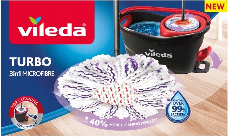 Levně Vileda Turbo 3in1 Microfibre Complete Set