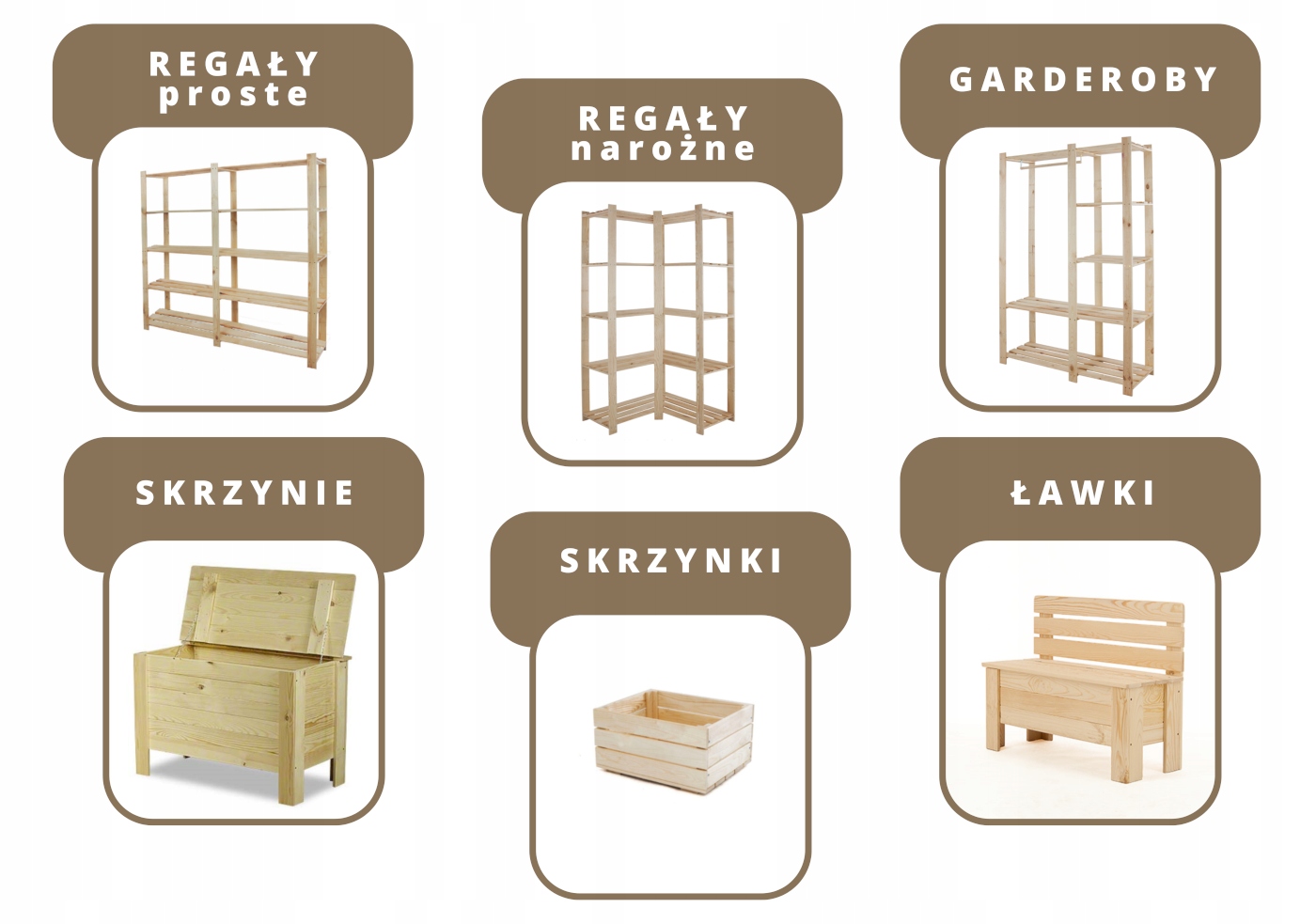 Skrzynia skrzynka kufer B-13 52x80x40 brąz Kolor mebla inny kolor