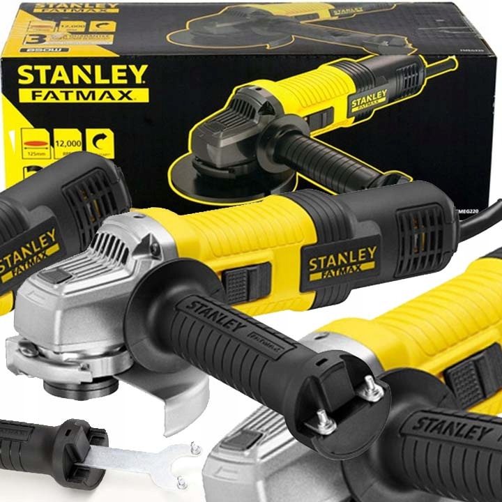Stanley Uhlová Sieťová Uhlová Brúska Diax Fatmax 850W 125 MM