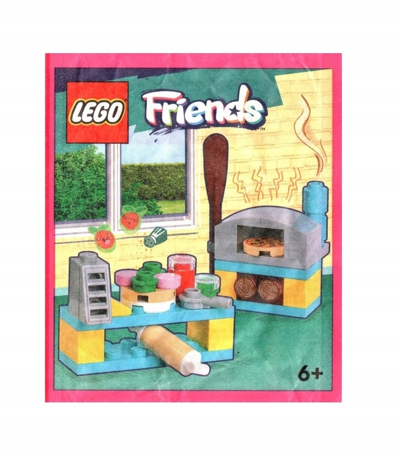 Zestaw Lego Friends Minifigure Polybag Pizza Bakery #562401