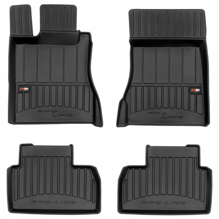 Gumové Koberce Mercedes S-Klasse W220 1998-2005 3D Van
