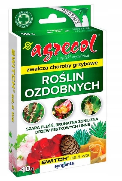 

Choroby Grzybowe Winorośli Switch 62,5 Wg Agrecol
