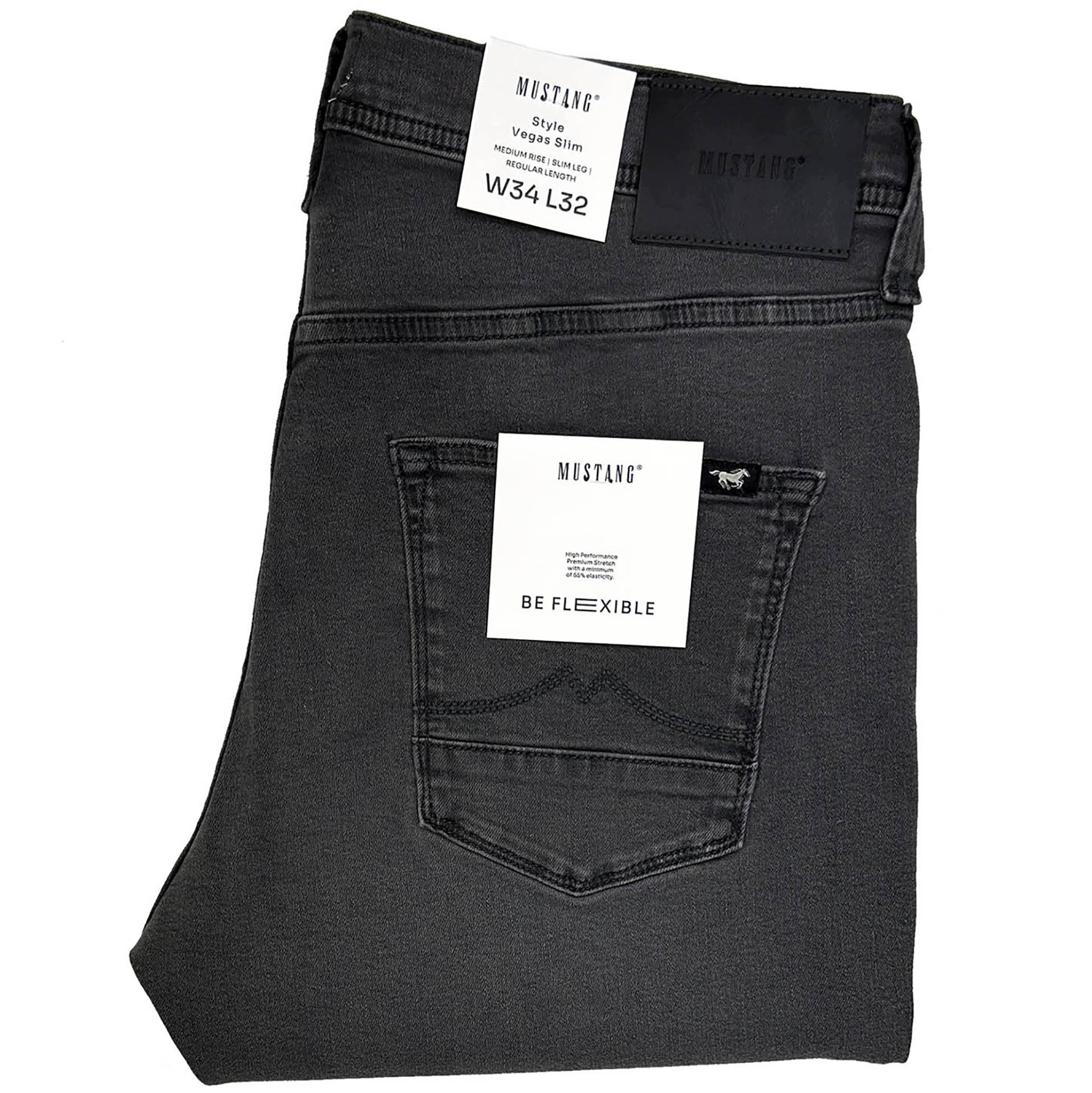 Mustang Vegas Slim Rook 402 pánské džíny zúžené slim fit kalhoty W34 L32