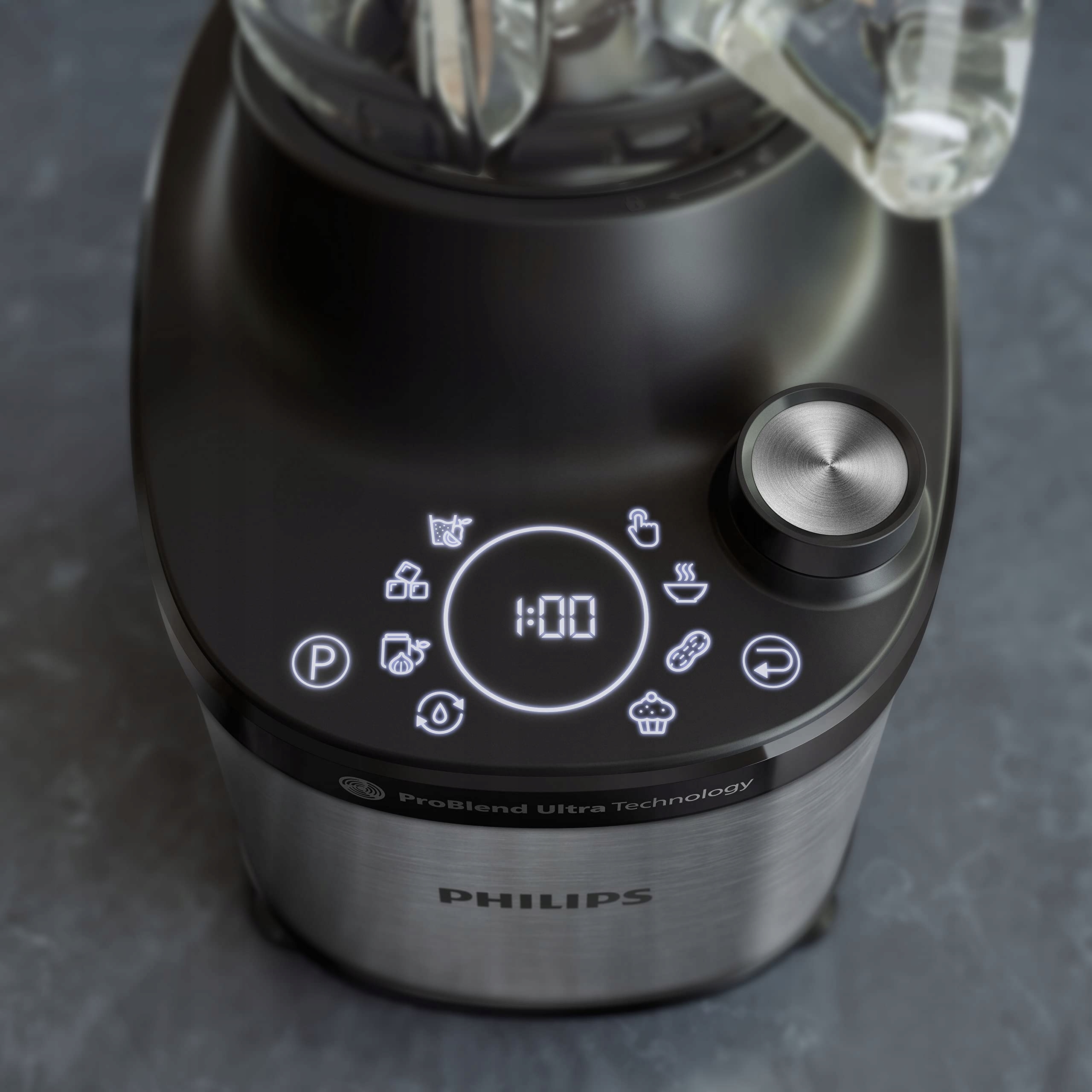PHILIPS Blender Wysokiej Mocy 7000 ProBlend Ultra 1500W 2L Szkło App — miniatura 4
