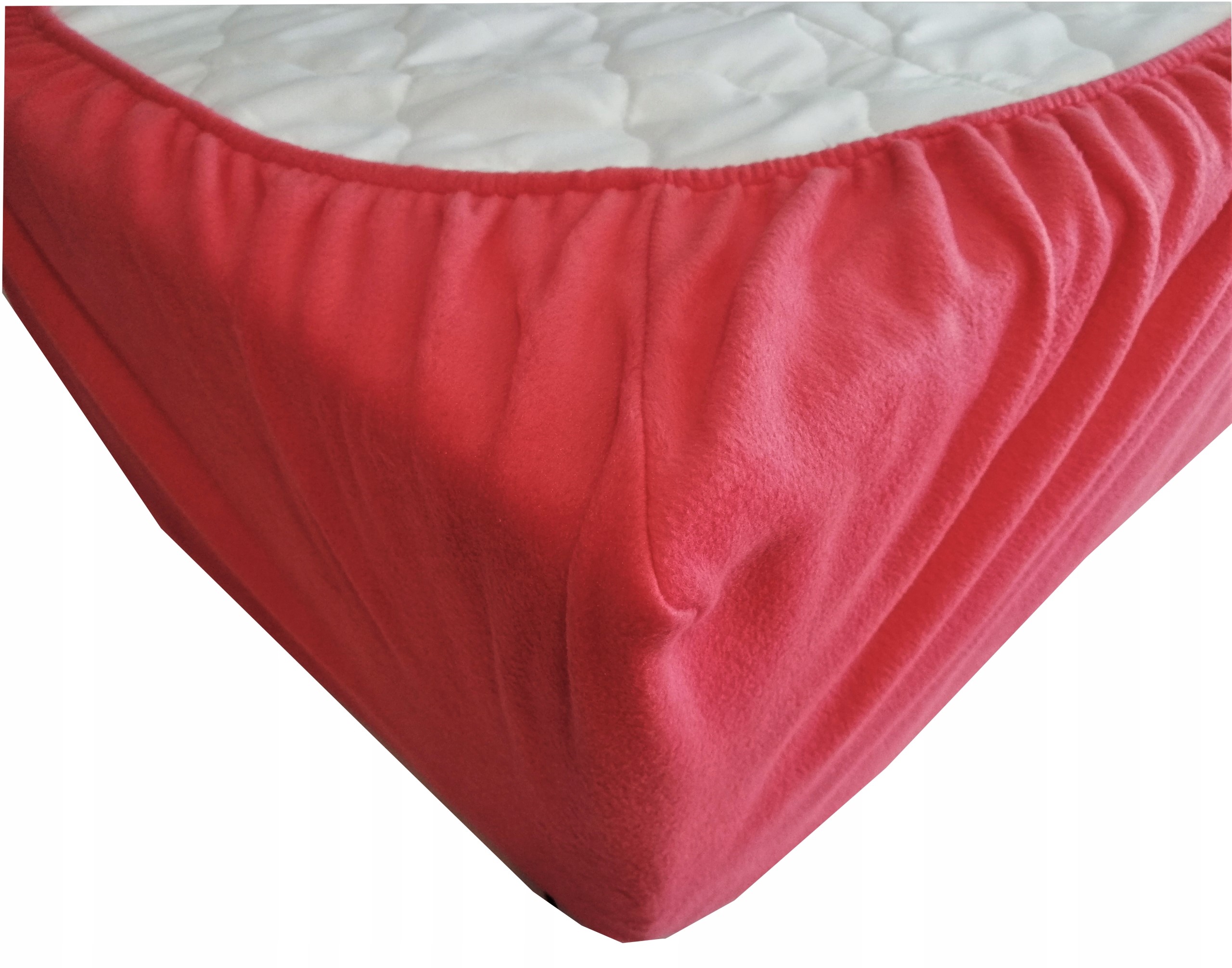 Prostěradlo 80x200 Fleecové S Gumičkou Polaru Fleece červené