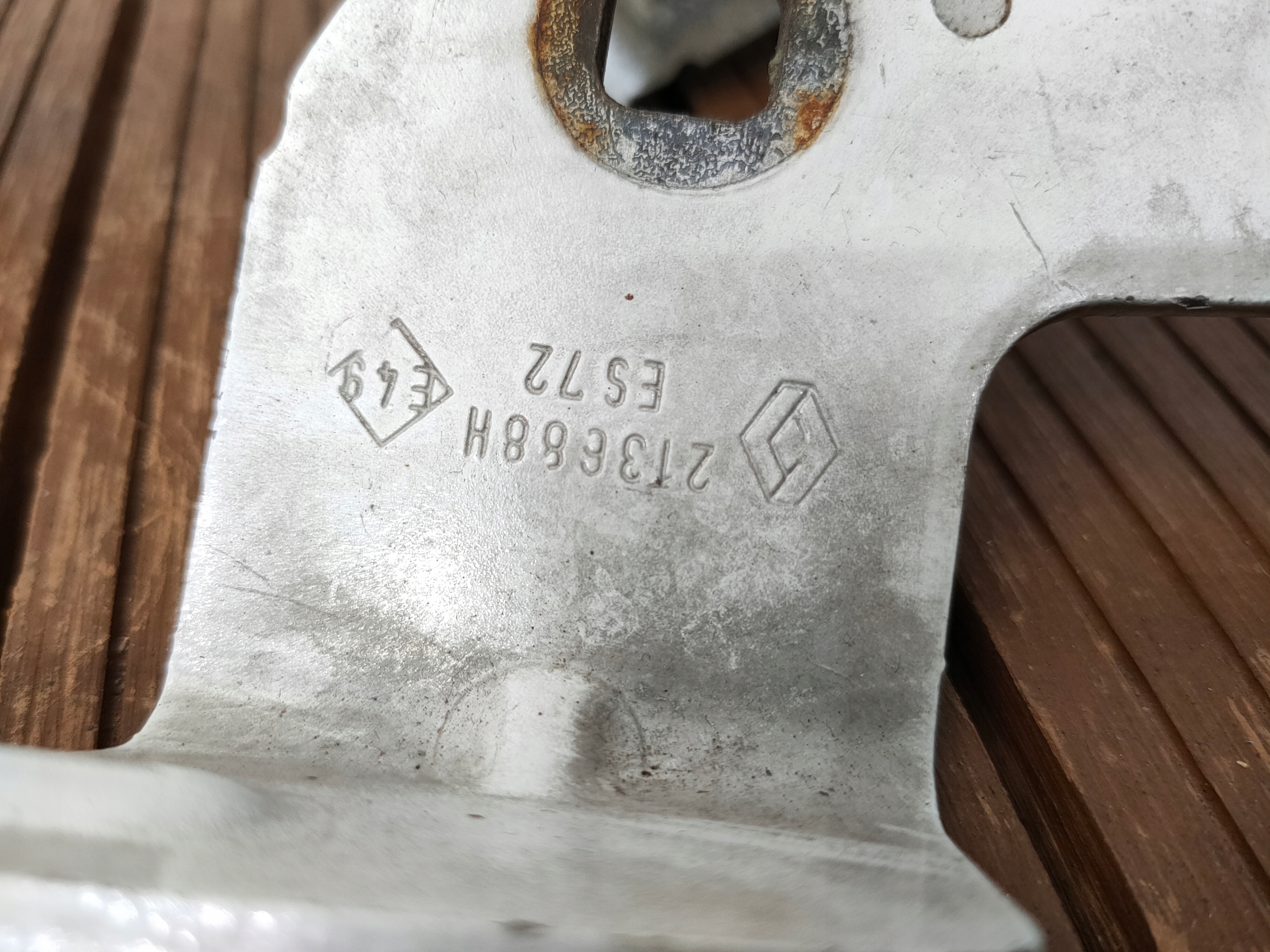 RENAULT MODUS 04-12 bonnet hinges right left KOMPLET 2SZT. OE
