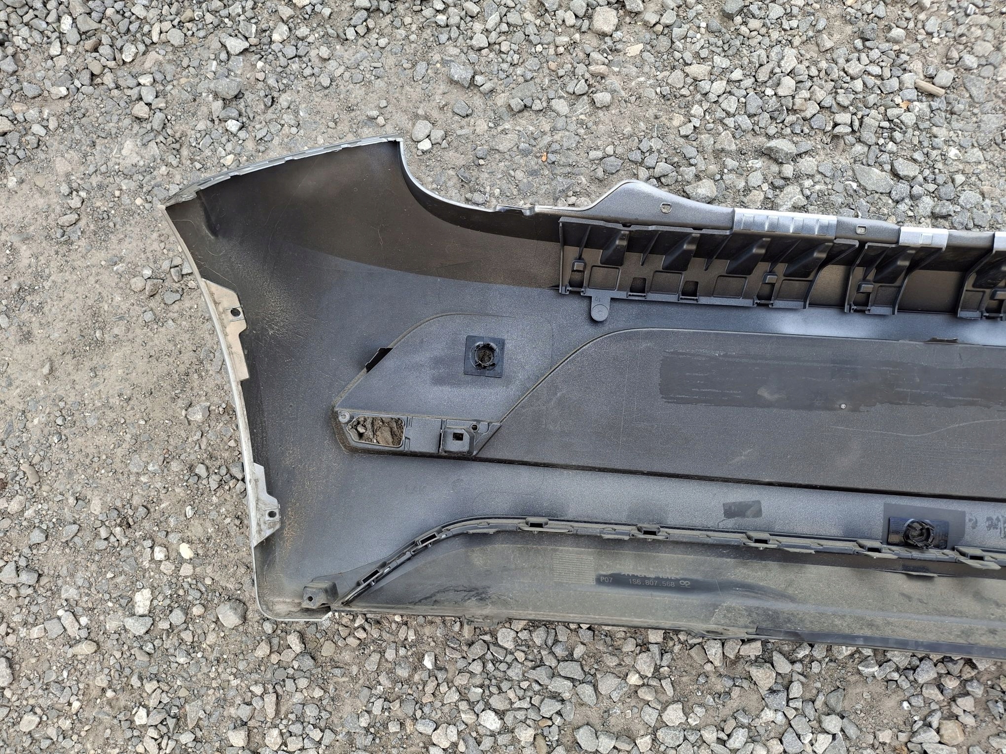 bumper rear VW UP LIFT 2016R->