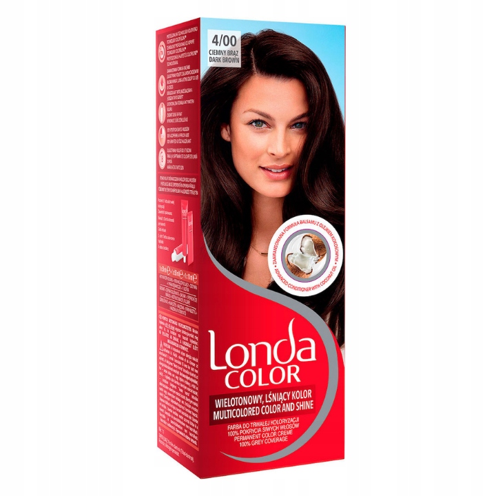 

Londa Color Farba do Włosów Ciemny Brąz 4/00