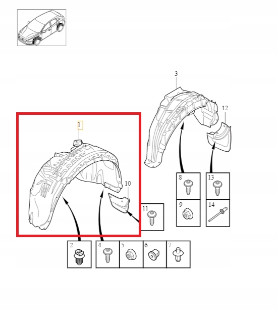 NADKOLE VOLVO V40 Cross Country