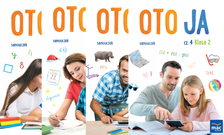 Oto Ja. Samouczek Klasa 2, Część 1-4. Pakiet