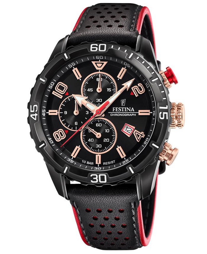 Pánské Hodinky Festina Timeless Chrono F20519/4 45,00 mm 10ATM