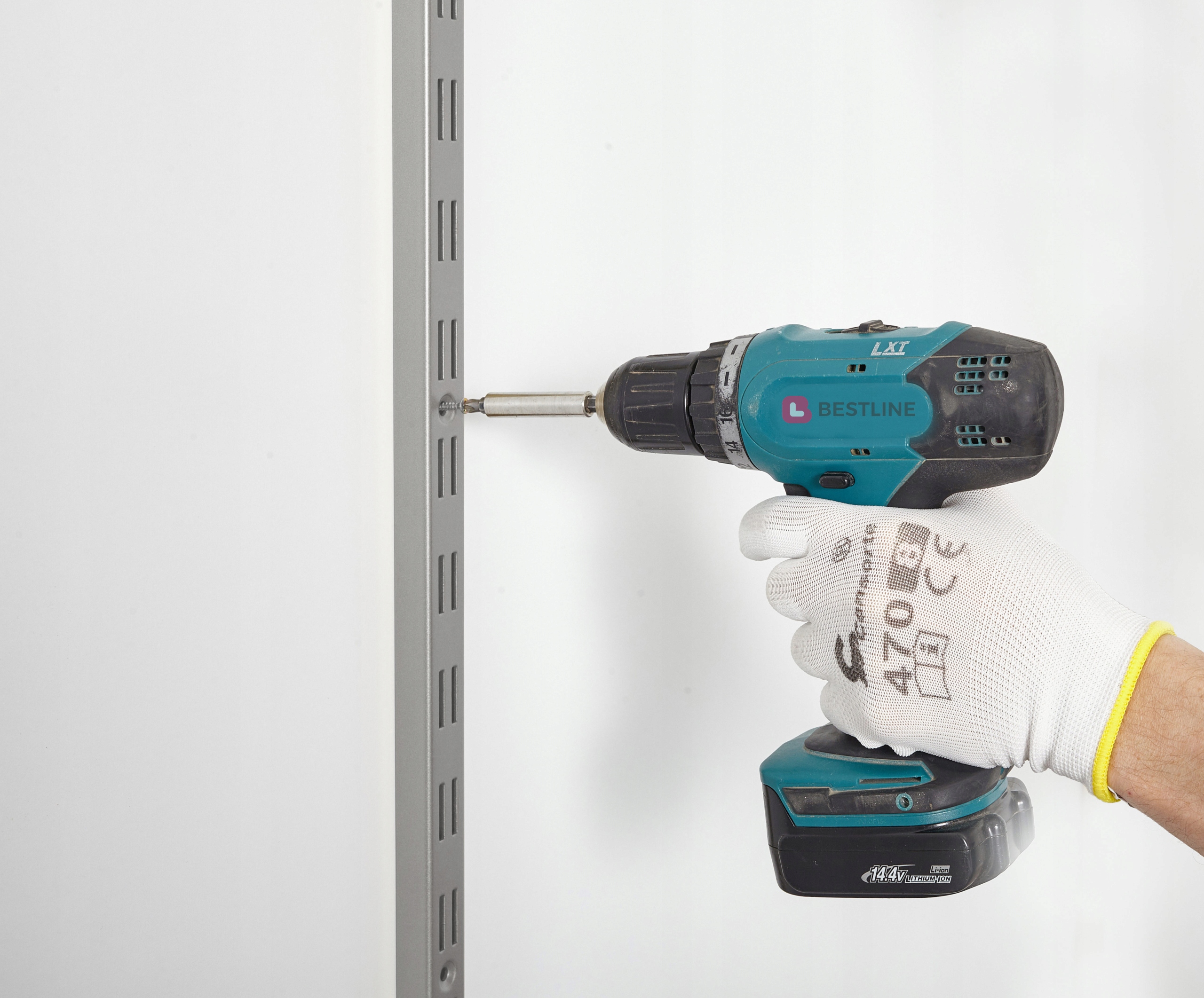 GARDEROBA JEDNOMODUŁOWA Best-line 100x240 CHROM EAN (GTIN) 5905488773550