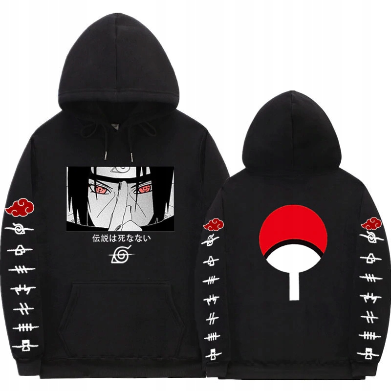 

Bluza Naruto Kolor Rozmiary Akatsuki Itachi Uchiha