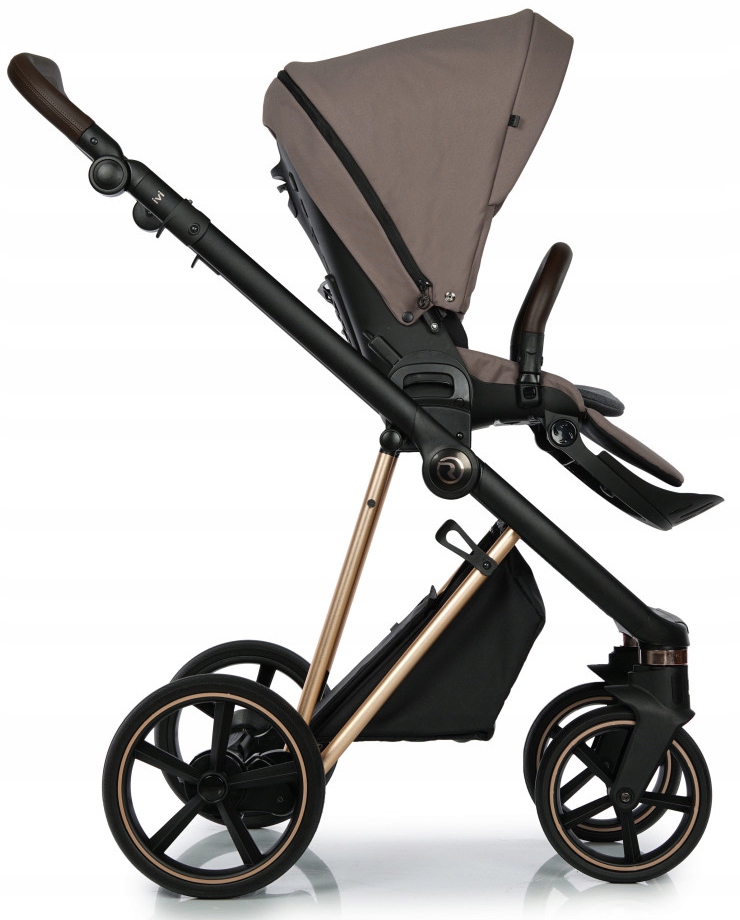 WÓZEK ROAN IVI ADAPTERY TORBA FOLIA 2W1 COCOA RG Model Ivi