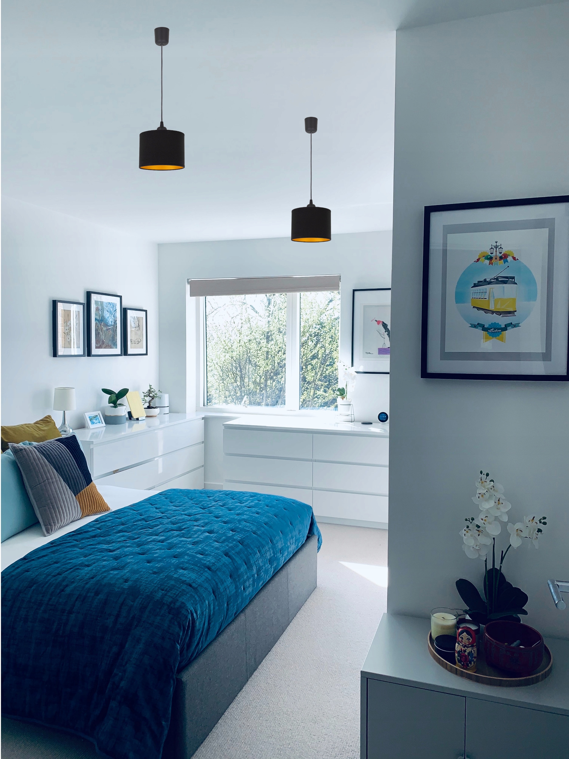 LAMPA WISZĄCA SUFITOWA MINI ABAŻUR TKANINA LED EAN (GTIN) 5903636635156