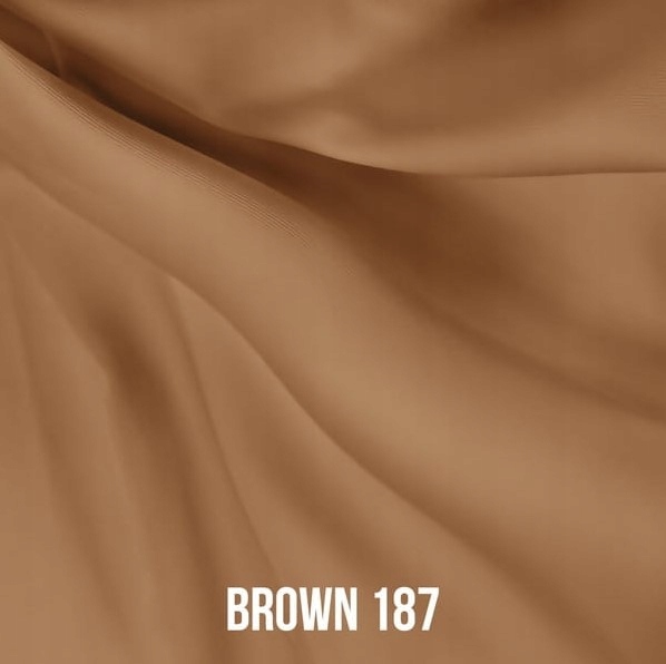 Látka Blackout Zatemňující Atest Hnědá Skořice