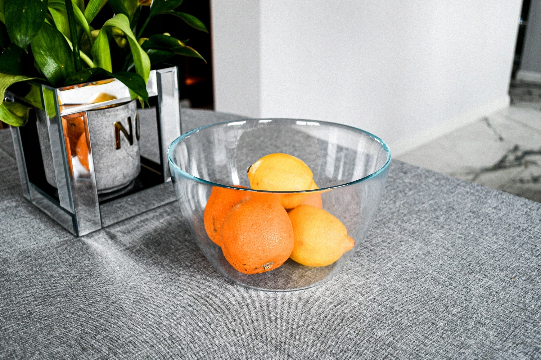 2x MISKA SALATERKA SZKLANA MISA 17cm DO SAŁATKI NA SAŁATKĘ ZESTAW Materiał wykonania szkło