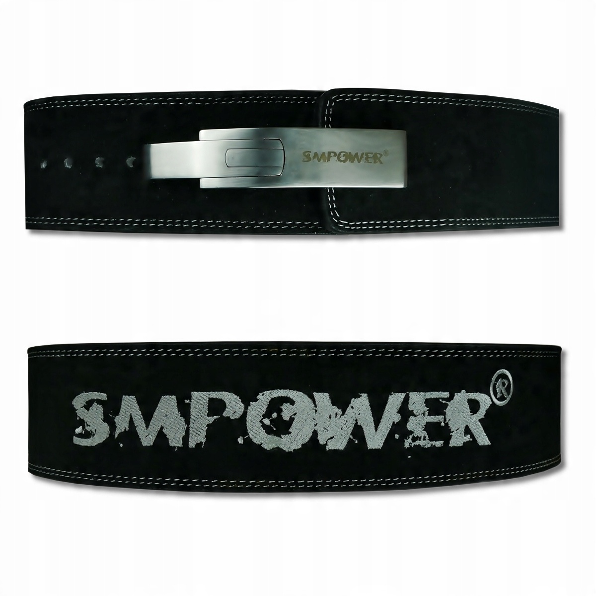

Pas trójbojowy kulturystyczny Silver Smpower R5 L
