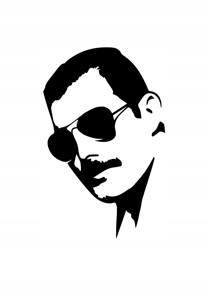 

Naklejka na samochód auto, Freddie, wlepa 20cm
