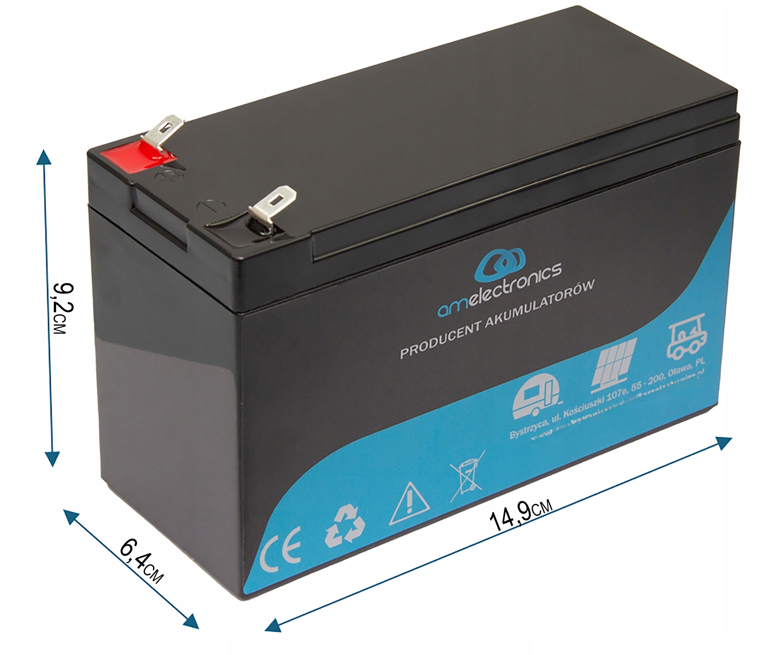 Akumulator pakiet 12V 10 000mAh LiFePo4 (2004)