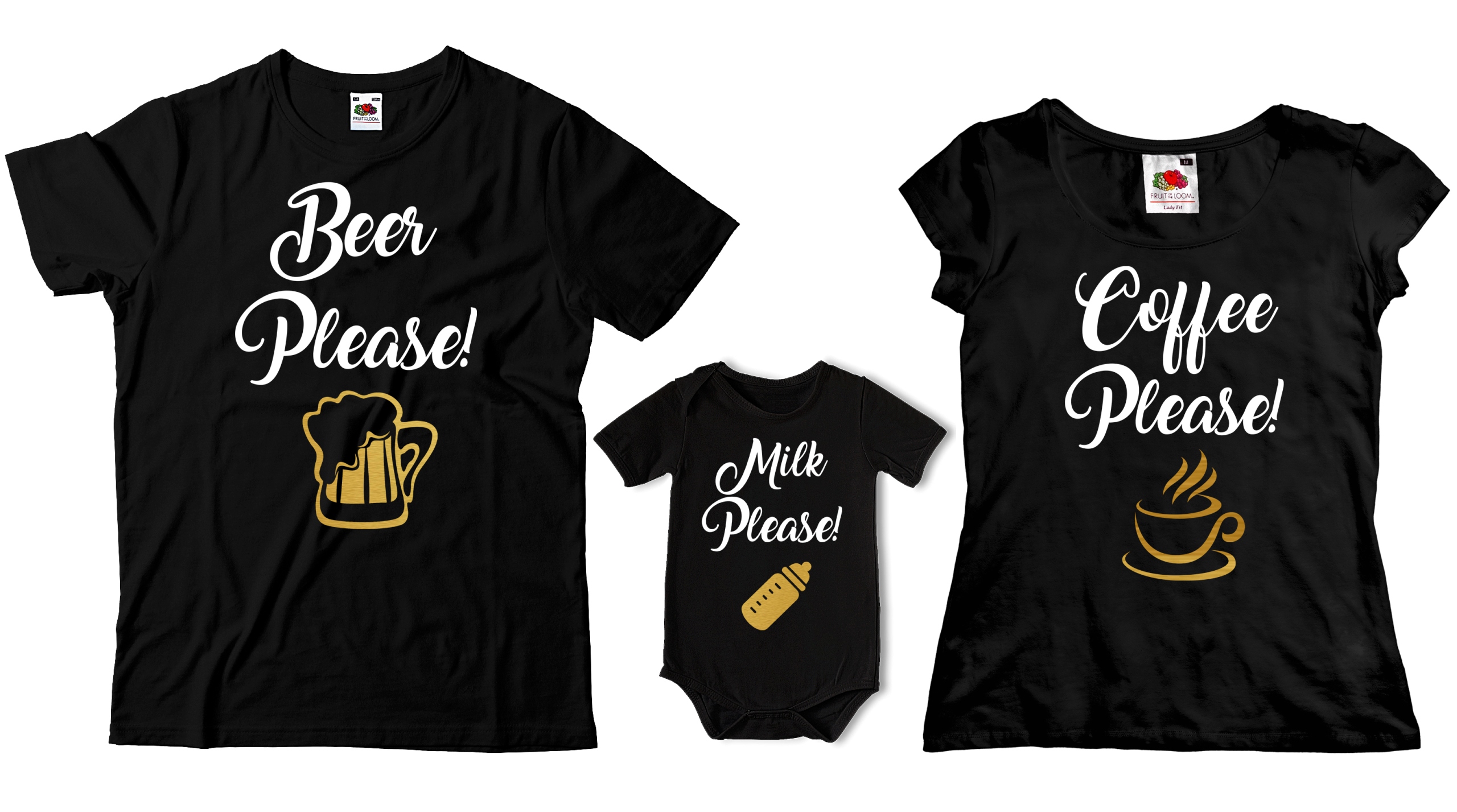 

Zestaw Dla Rodziców 2 Koszulki I Body Na Prezent