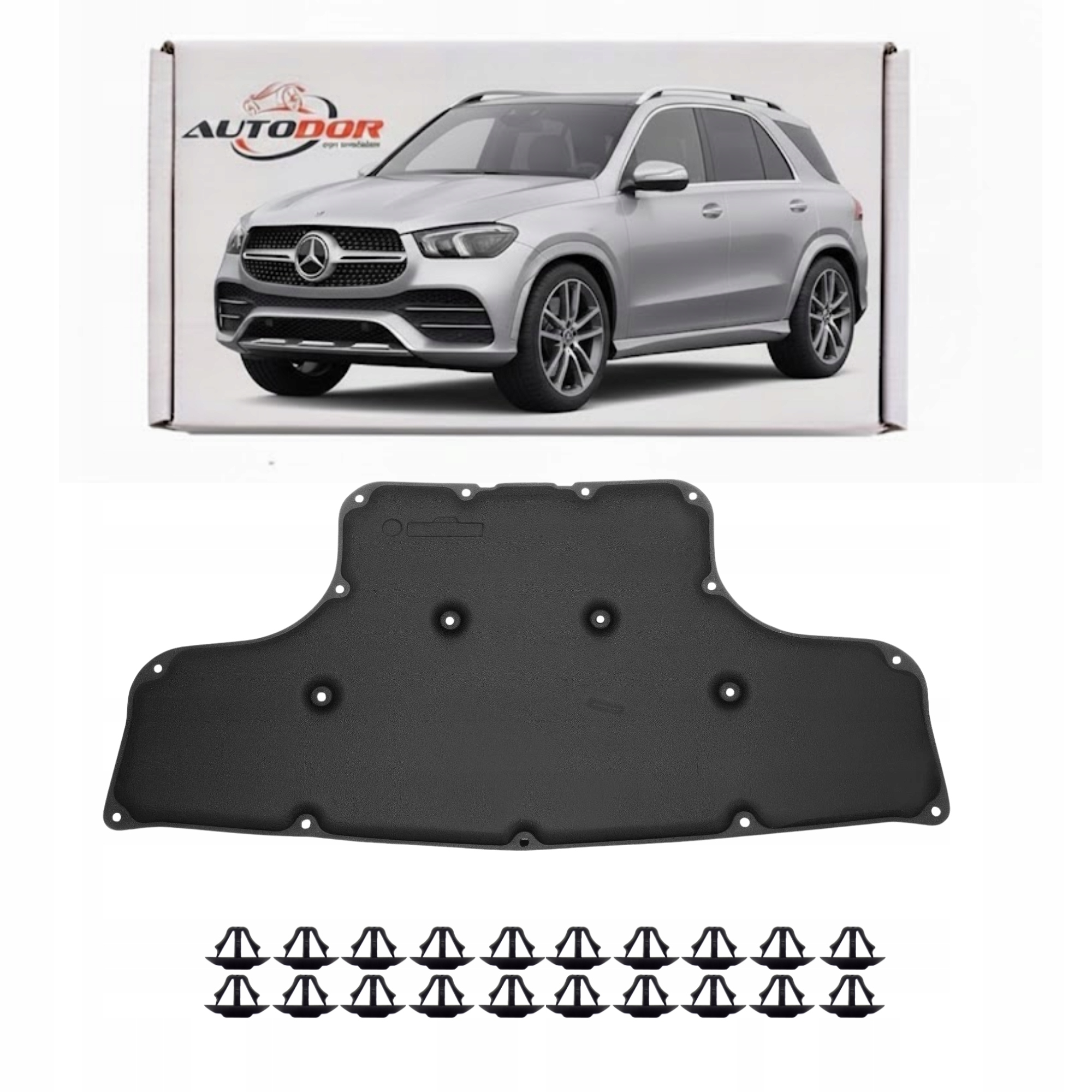 Mercedes Gle W167 C167 Zvukotěsná Izolační Podložka Masky Sponky A1676820800