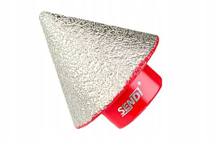 SENDI Stożek diamentowy frez do gresu 2-38mm x M14