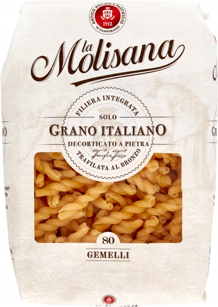 8x Těstoviny Gemelli 80 500 g LaMolisana italský těstoviny