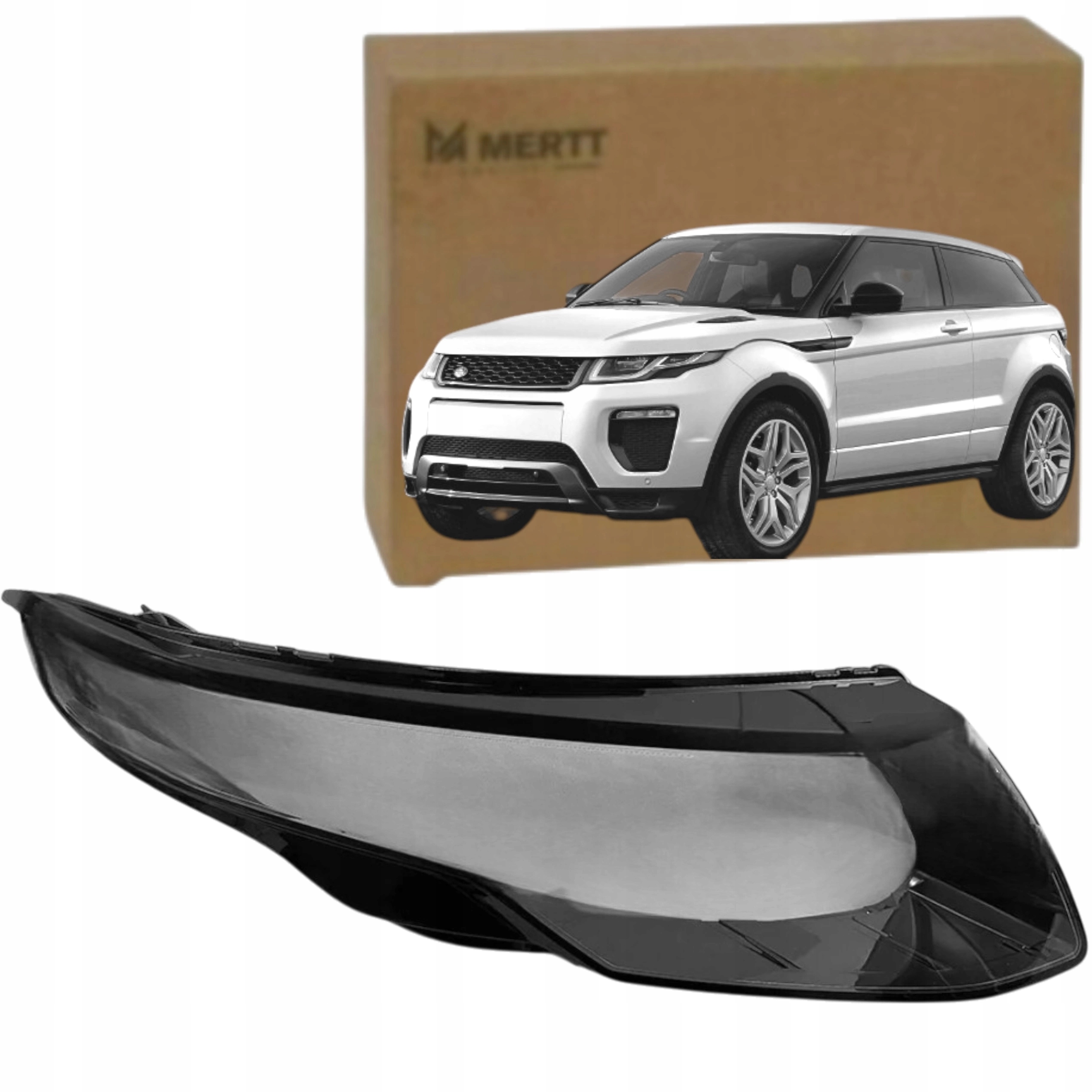 Land Rover Range Rover Evoque 2012-2018 Klosz Sklo Reflektoru Přední Pravé