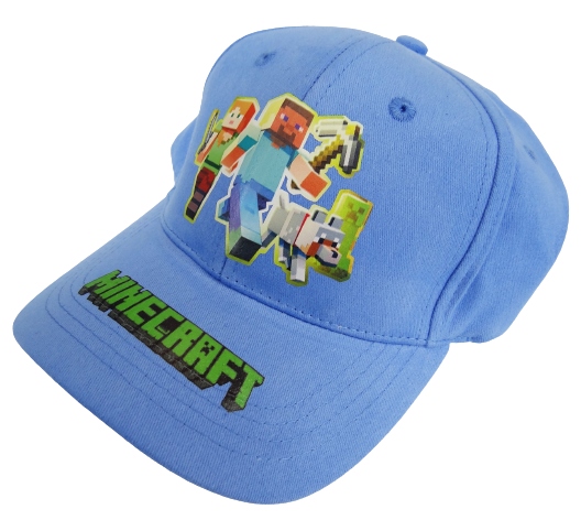 

Czapka Minecraft z daszkiem rozm. 52-54 wzór H44