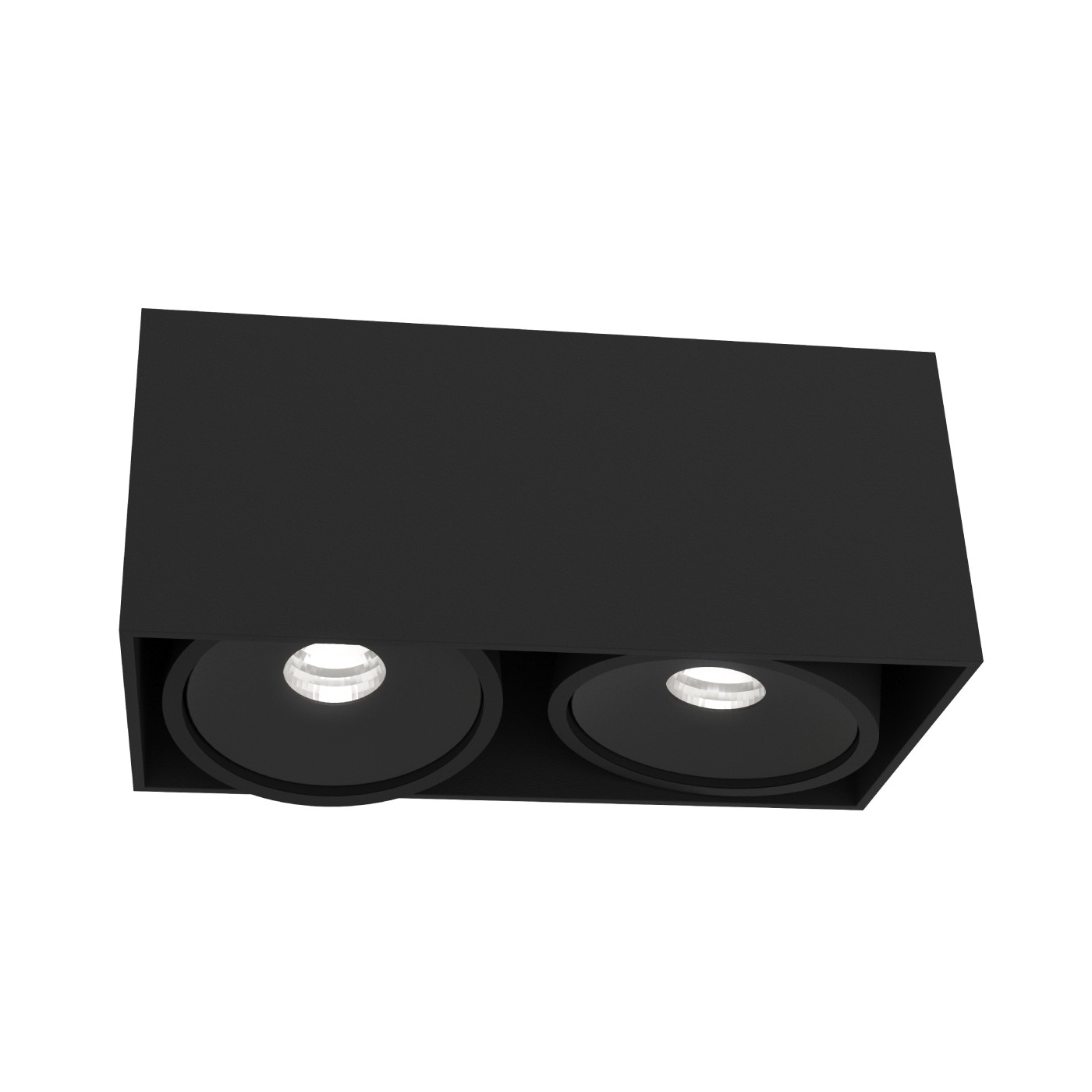 Spot dva v jednom Cardi II Nero Ufo Nero černé satelity do ložnice