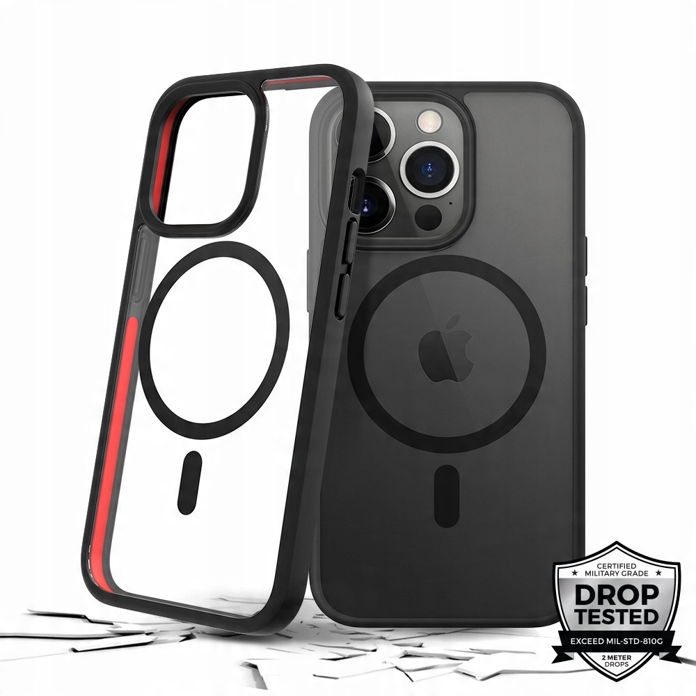 

Etui Prodigee Magneteek Czarny iPhone 12/12 Pro