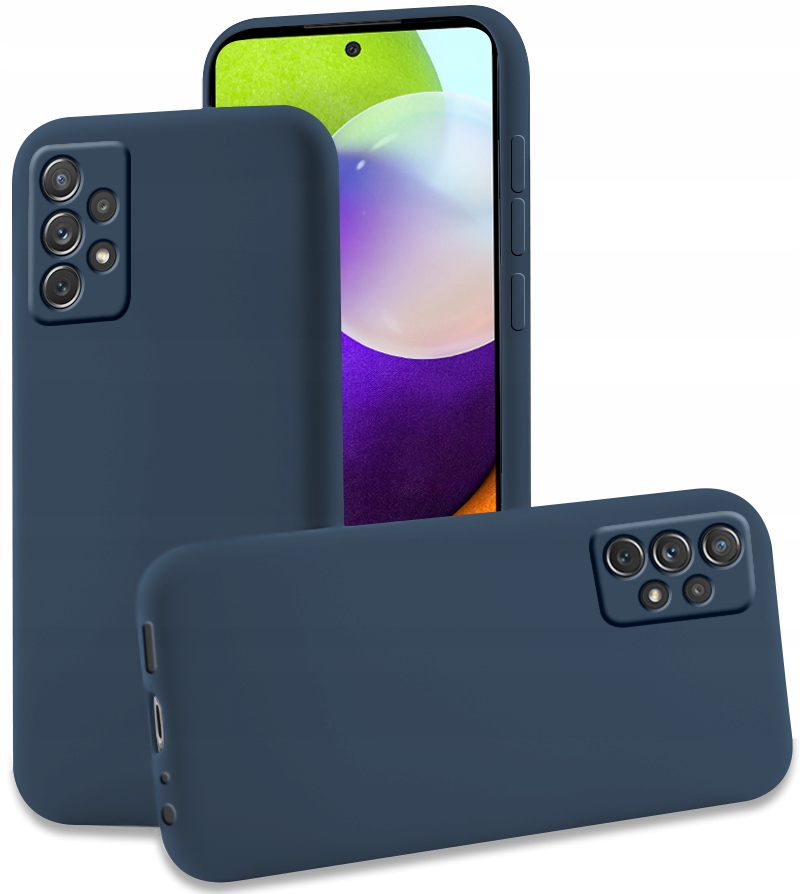

Etui Matt do Samsung Galaxy A52 Case Szkło 9H