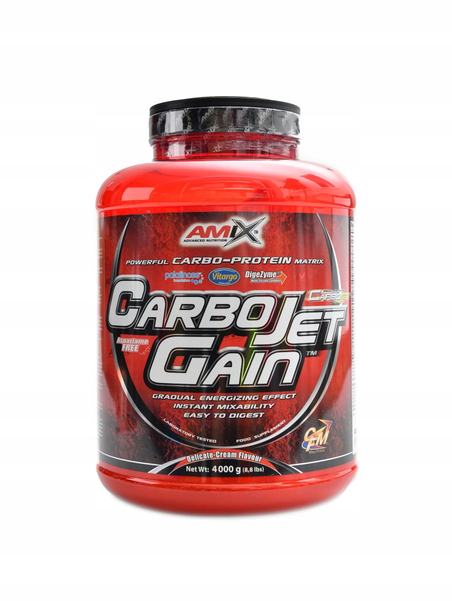 Amix CarboJet gain 4000 g vanilka