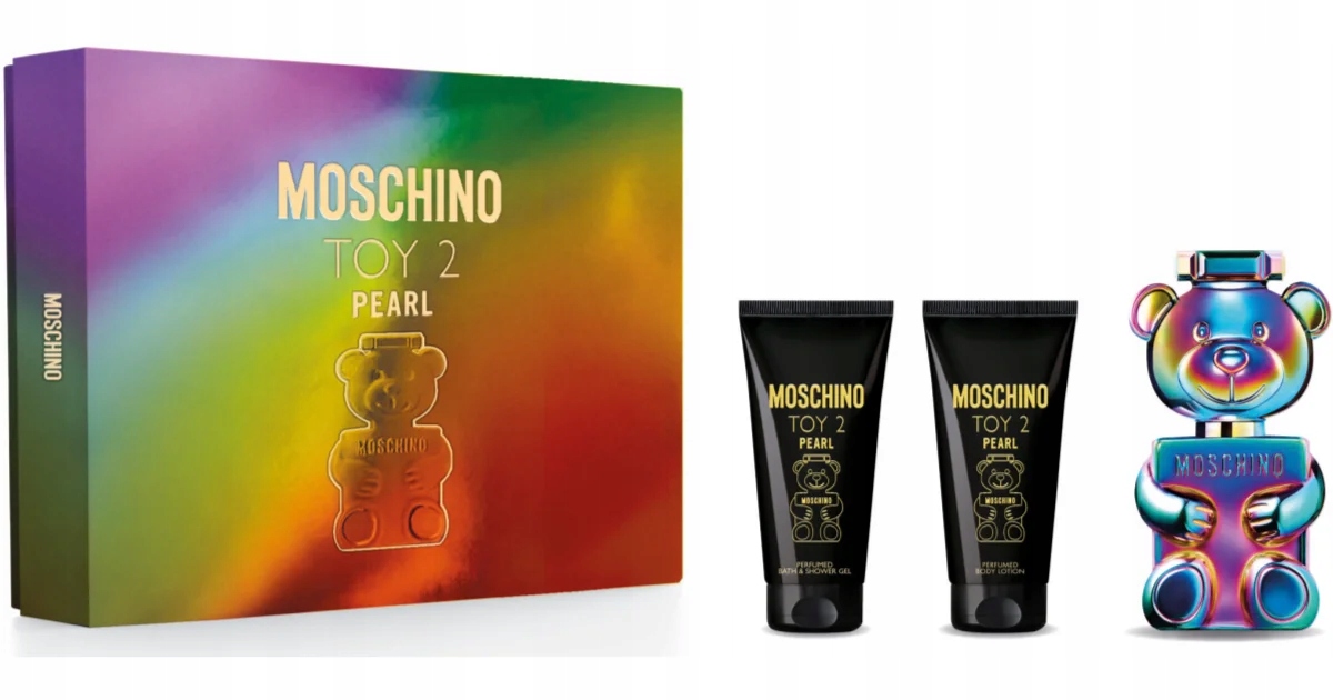 Moschino Toy 2 Pearl tělový balzám 50 ml sprchový gel 50 ml Edp 50 ml