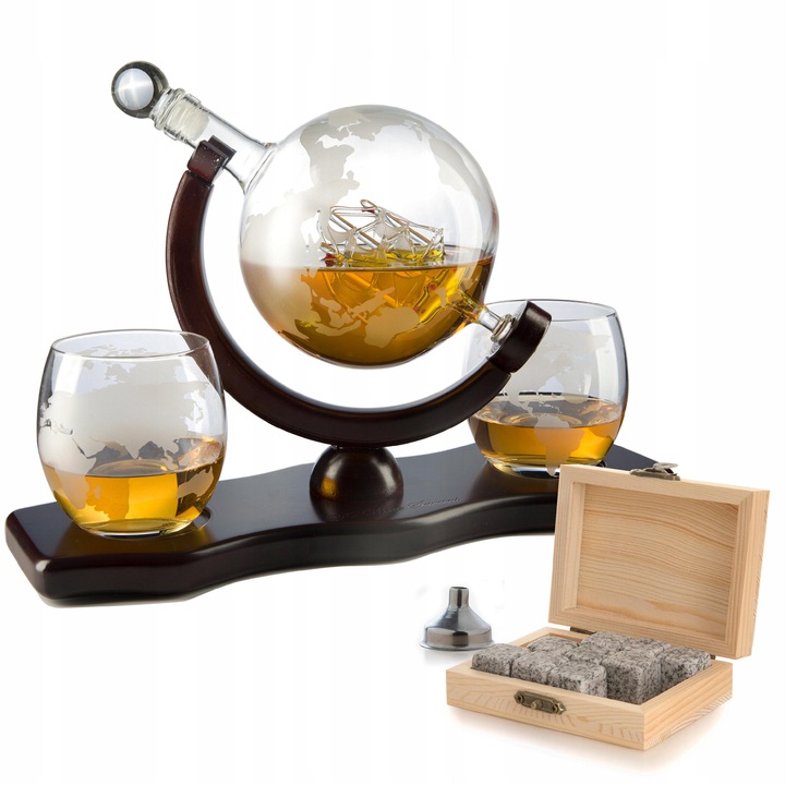 Sada na whisky Karafka Globus Sklenice Kostky