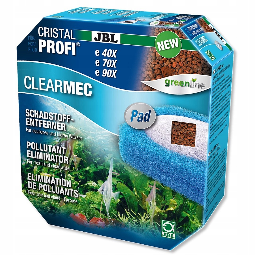 Levně Jbl ClearMec E sada náplní s absorbérem pro filtr CristalProfi e
