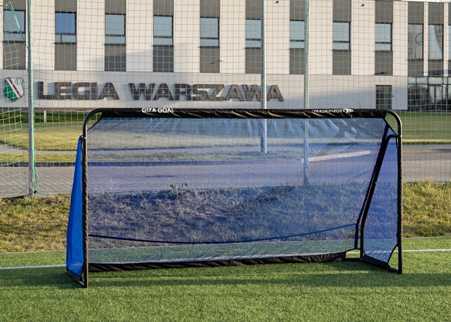 Síť do fotbalové branky Giza Žak 300 cm x 155 cm Modrá