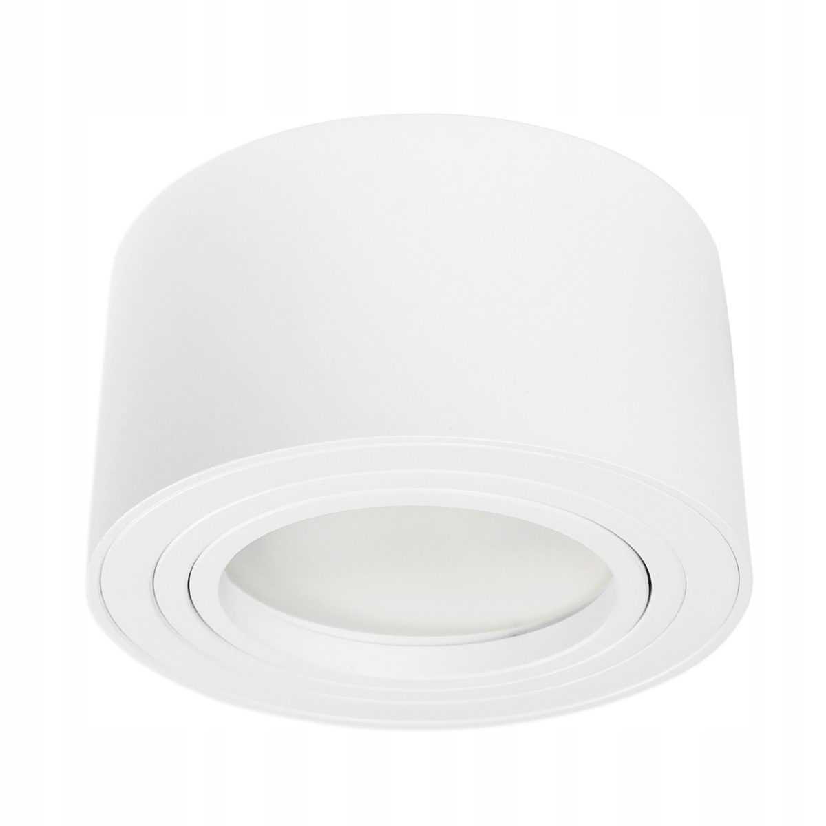 Svítidlo GX53 Kulaté Na Omítku Pohyblivé Bílé