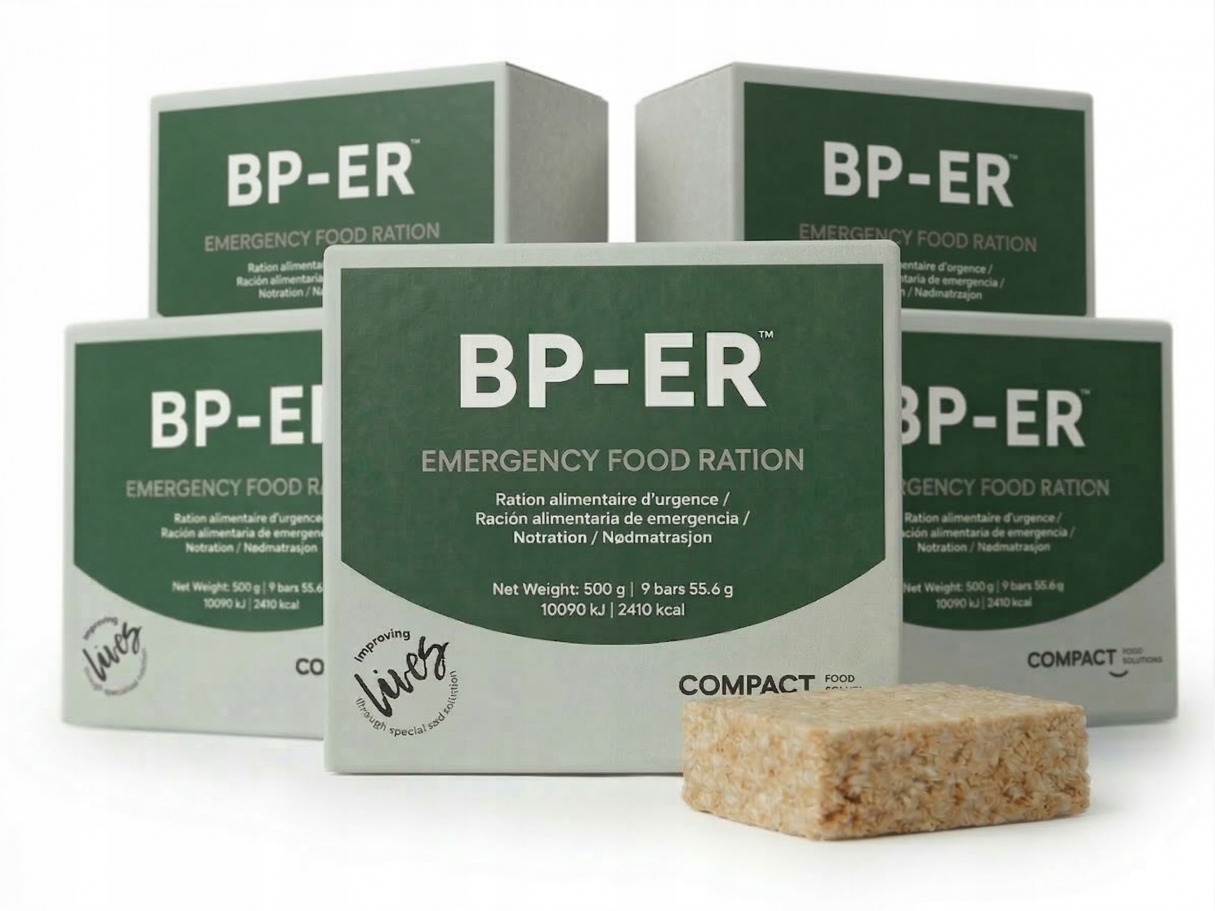 5 x Racja żywnościowa Bp-er 500 g sucha racja przetrwaniowa, Norwegia
