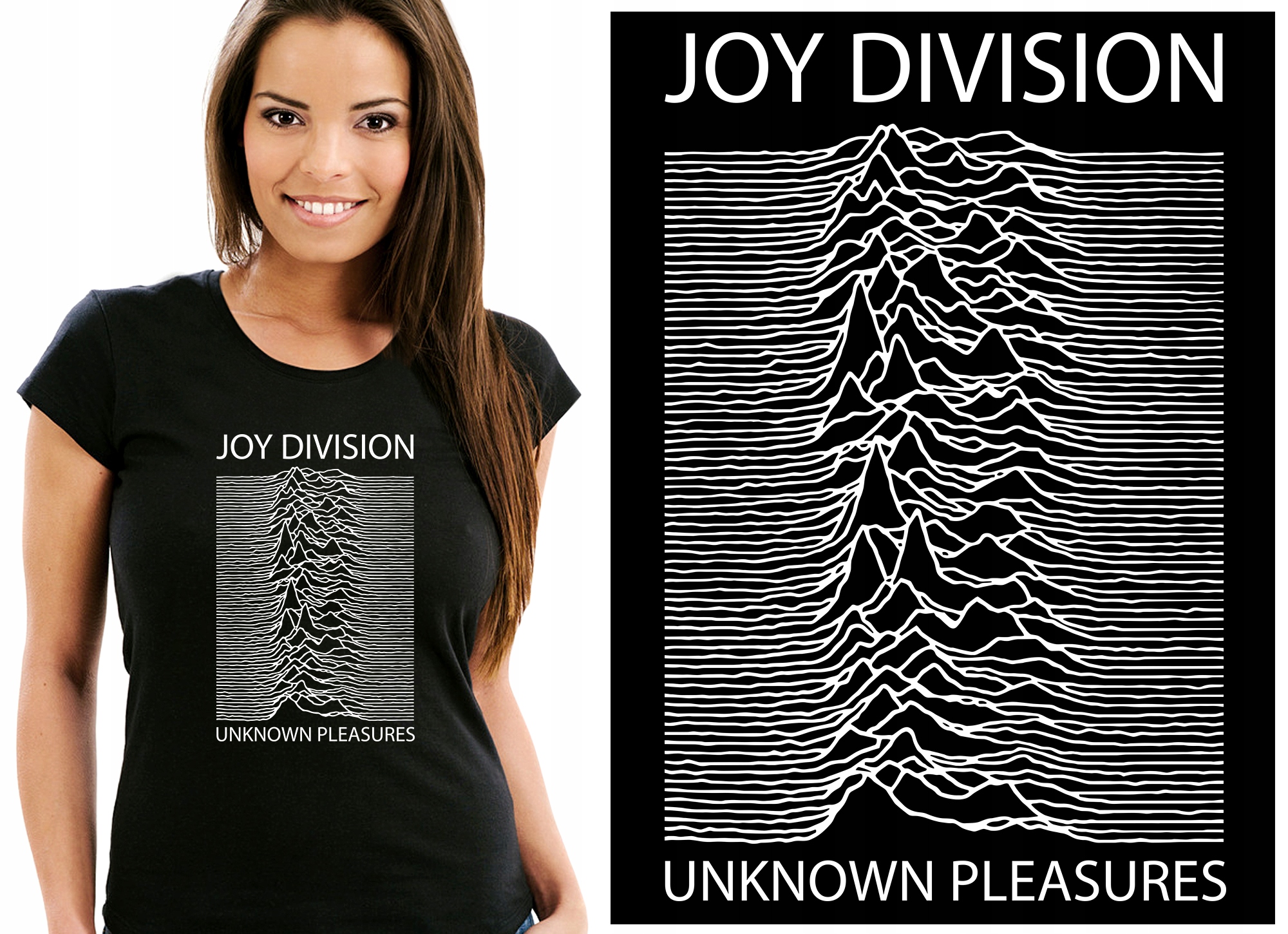 

Joy Division Unknown Pleasures Koszulka Damska M