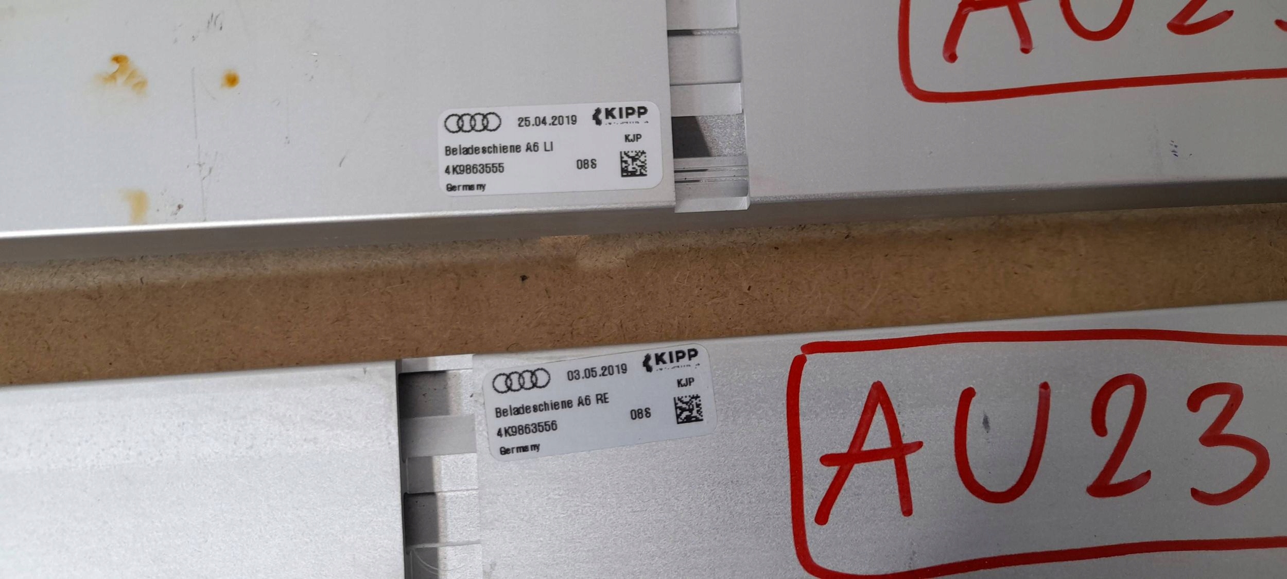 Audi A6 S6 C8 4K Prowadnice boot 4K9863556 (AU23)