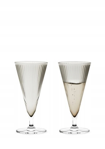 Sada sklenic na šampaňské Nouveau Grand Cru Smoke, 2 ks, Rosendahl