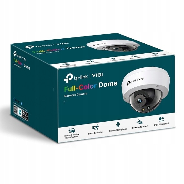 Kamera TP-Link Vigi C240(4mm) 4MPx, venkovní, Ip Dome, přísvit 30m