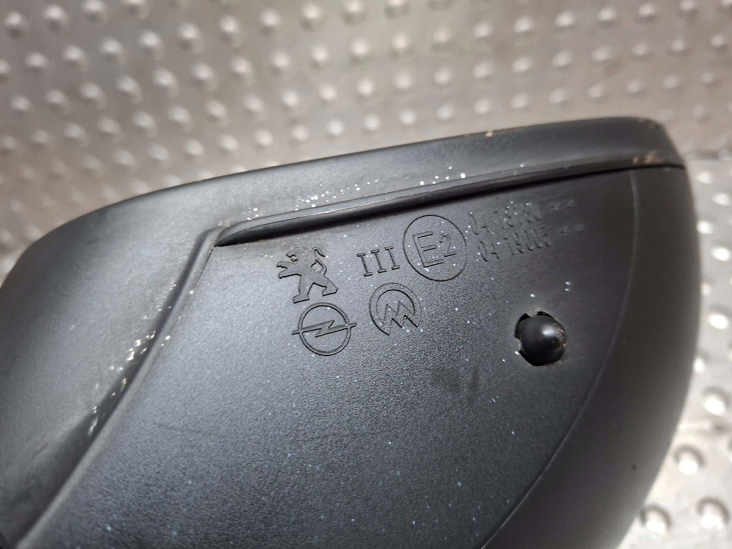 mirror exterior right 8 PIN PEUGEOT 208 II 2019